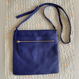 Halogen leather crossbody